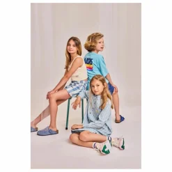 Best AO76 Robe Hedy Lyocell | Bleu ciel