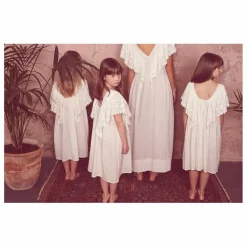 Faune Robe Hibiscus | Ecru Hot