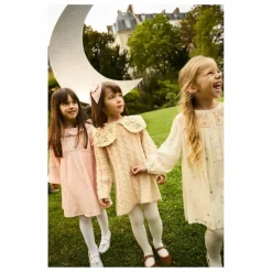 Louise Misha Robes|Robe Illi Brodée Volants |