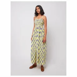 Outlet Bobo Choses Robe Imprimée Coton Bio - Collection Femme | Jaune