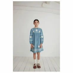 Best Bebe Organic Robe Inga Coton Bio | Bleu