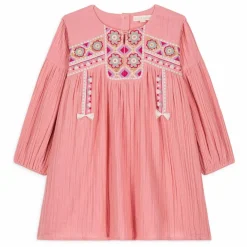 Louise Misha Robe Issena Gaze de Coton | Rose Discount