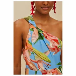 Farm Rio Robe Lily Bloom Lin | Bleu Clearance