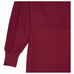 Sale SMALLABLE BASICS Robe Longue Femme Manches Chauve-souris en Coton Organique | Bordeaux