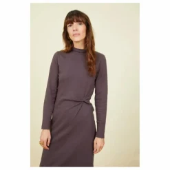 Femme SMALLABLE BASICS Robe Longue Nouée Femme Coton Organique |