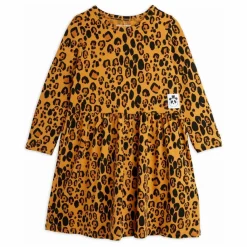 Mini Rodini Robe Léopard | Marron Hot