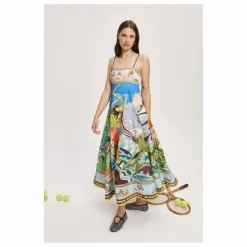 Alémais Robe Lucky Pace Lin | Bleu New