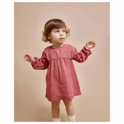 Búho Robe Lurex Coton Bio | Mauve