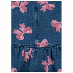 Konges Sløjd Robe Magot Nœud Coton Bio | Denim brut Outlet