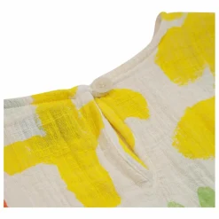 Bobo Choses Robe Manches Ballon Carnival | Ecru