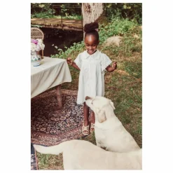 Louise Misha Robe Marla Plumetis | Blanc Outlet