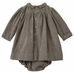 Caramel Robe Mars Velours Côtelé |