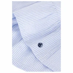 Petit Bateau Robe Mence Popeline | Bleu Sale