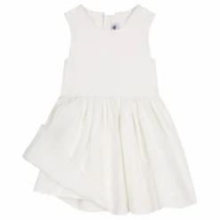 Petit Bateau Robe Meora Gauffrée | Ecru Sale