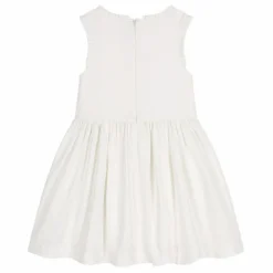 Petit Bateau Robe Meora Gauffrée | Ecru Sale