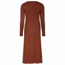 Femme Alma Deia Robes, Combinaisons|Robe Midi froncée en Rib |