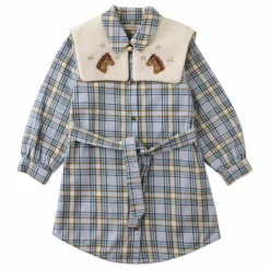 New Gingersnaps Robe Mildred | Bleu gris