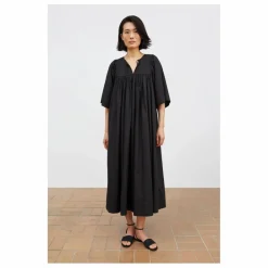 Clearance Skall Studio Robe Nadja Coton Bio | Noir