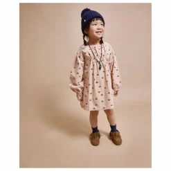 Outlet Búho Robe Naïf Fleurie Coton Bio | Rose