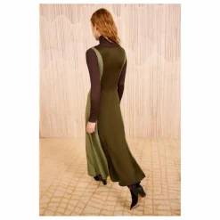 Ulla Johnson Robe Nahla | Vert kaki Sale