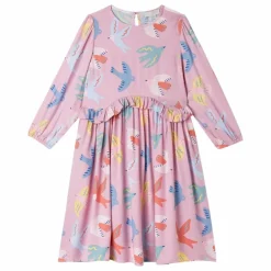 Enfant Stella McCartney Kids Robes, Combinaisons|Robe Oiseaux | Lilas