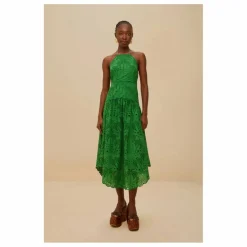 Femme Farm Rio Robe Palm Tree Eyelet |