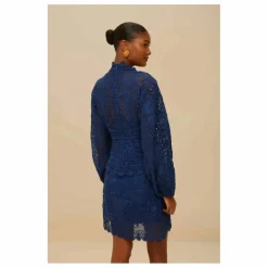 Femme Farm Rio Robes, Combinaisons|Robe Parrot Garden Guipure |