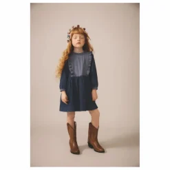 Hot Soor Ploom Robe Percy Coton Bio | Bleu