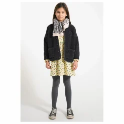 Piupiuchick Robe Plastron Fleurs | Jaune Clearance