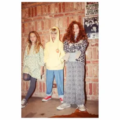 Piupiuchick Robe Plastron Fleurs | Jaune Clearance