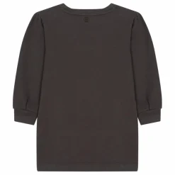 Discount SMALLABLE BASICS Robe Pull Fille Manches Bouffantes | Noir