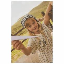 Tocoto Vintage Robe Rayures Eponge | Ecru Outlet