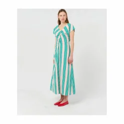 Online Bobo Choses Robe Rayures x Smallable | Rose pâle