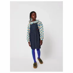Bobo Choses Robe Salopette en Jean Coton Bio | Bleu marine
