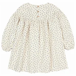 Clearance Búho Robe Soft Velours Côtelé Coton Bio | Ivoire