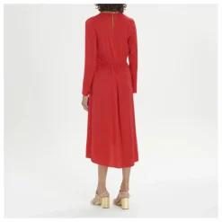 Femme Forte Forte Robes, Combinaisons|Robe Stretch Satin de Soie |