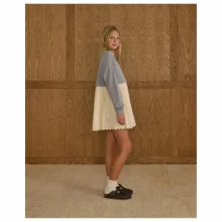 Rylee + Cru Robe Sweat | Bleu gris Sale