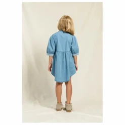 Online Finger in the nose Robe Swing Denim | Bleu