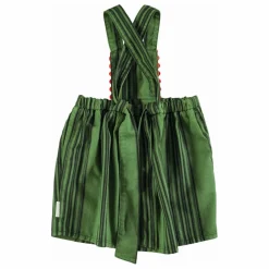 Enfant Piupiuchick Robe Tablier Rayée Coton Bio |