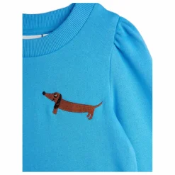 Clearance Mini Rodini Robe Teckel Coton Bio | Bleu