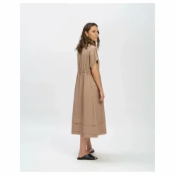Best Matona Robe Tencel | Marron clair