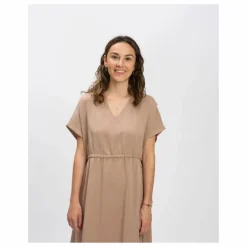 Best Matona Robe Tencel | Marron clair