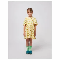 Bobo Choses Robe Tournesol Coton Bio | Crème New