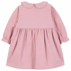 Tartine et Chocolat Robe Velours Côtelé | Rose pâle Clearance