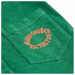 Discount Bobo Choses Robe Velours Côtelé | Vert