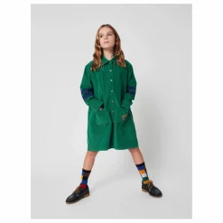 Discount Bobo Choses Robe Velours Côtelé | Vert