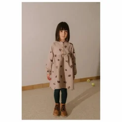 Enfant Studio Bohème Robe Vermont Mûres Velours Côtelé Coton Bio |