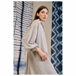 Femme Blue Anemone Robes, Combinaisons|Robe Versalles Rayée |