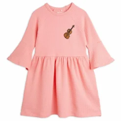 Best Mini Rodini Robe Violon Fibres Recyclées | Rose