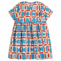 Bobo Choses Robe Voile de Coton Bio | Bleu ciel New